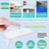 Kepma UV LED Nail Dryer Mini Lamp, Portable Curing Light for Gel Nail Polish, 6w (White)