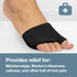 ZenToes Metatarsal Pads for Men and Women, Ball of Foot Pain Relief Cushions with Gel Inserts - Small, Black