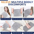 La Phaze 9 4 Settings (17x33 Inches) Heating Pad for Back, Neck & Shoulder Pain Relief | Heat & Timer | Fast Heating