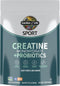 Garden of Life Creatine Monohydrate Powder for Women and Men | Micronized Pre Workout with Probiotics, 60 Servings
