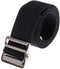 COW&COW Transfer and Gait Belt with Metal Buckle, Black, 60"