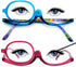 Sehnsucht 2 Pairs Eye Makeup Reading Glasses - Women's Magnifying Cosmetic Readers for Makeup