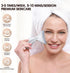 okahila 3 Face & Neck Massager | White LED Red-Light-Therapy-for-Face and Neck, Red Light Therapy Wand, Color Led