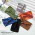 Olbye 6 Pack Wide Headbands for Women - Knotted Turban Elastic Non Slip Hairbands Yoga Workout