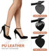 Healifty 3 Sets High Heels Anti Slip Detachable Shoe Straps, Self-Adhesive Heel Cushion Inserts for Loose Heels