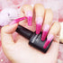 senvenski Color Changing Gel Nail Polish Kit, UV/LED Soak Off Nail Art Set with Glitter Colors