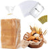 PEOKPIPLE Reusable Bread Bags for Homemade Bread & Sandwich Bread 200 Pack Clear