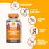 Sundown Magnesium Citrate Gummies, 60 Count, Supports Nerve, Bone & Muscle Health, Vegetarian, Raspberry Flavored