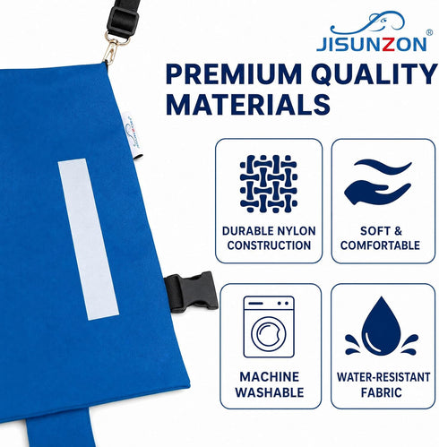 JISUNZON 600-1000ml) Adjustable Waist Belt with Pockets | Discreet & Hands-Free Organizer for Tubes and Liquid Bags