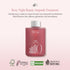 Rosy Night Repair Hair Ampoule Treatment with Protein, Peptide, Amino Acid Complex to Repair Damaged & Dyed Hair, Musky Floral Scent, Color Safe, Silicone, Sulfate & Paraben Free (200ml / 6.76 fl.Oz)
