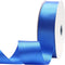 Maclemon 100 Yards Double Face Royal Blue Satin Ribbon, 1-1/2 inch Wide for Gift Wrapping, Weddings, Party Decorations