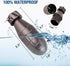edcfans Waterproof Pill Container with Keychain, Emergency Glass Breaker, EDC Gadgets Storage for Travel, Outdoor