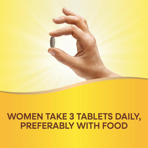 Max3 (1,130mg 90 Nature's Way Alive! Daily Women's Multivitamin, Food-Based Blends per serving) and Antioxidants