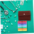 HAKIDZEL Weekly Portable Medicine Dispenser Organizer with Compartments and Storage Bag Lightweight PP Plastic Pill