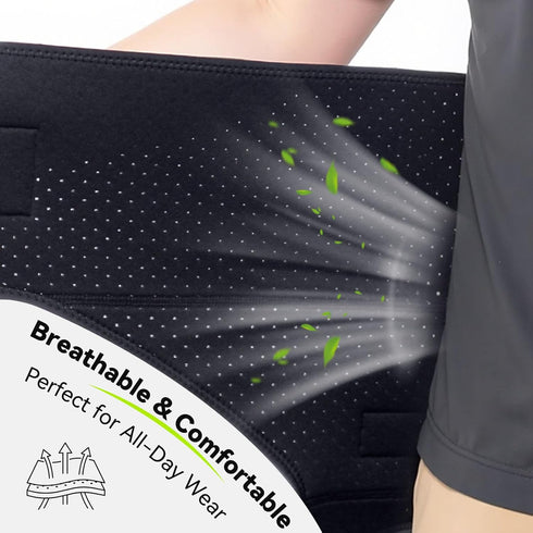 Hip Brace for Women & Men, Sciatica Pain Relief Devices, Adjustable Compression Wrap Support for Arthritis, Pulled