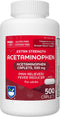 Rite Aid Extra Strength Acetaminophen, 500mg - 500 Caplets for Pain Relief