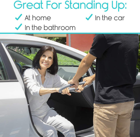 Vive Lift Assist Patient Lifting Stand for Elderly and Disabled - Lightweight Mobility Aid