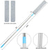 Retractable Gap Dust Cleaner: Microfiber Duster with Extension Pole (36 to 49 inches) for Household Cleaning