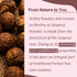 mi nature Aritha Powder/Soap Nut Powder - USDA NOP Certified Organic Hair Conditioner for Silky Hair from India (227g /