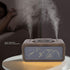 Hamwesh 600ml Essential Oil Diffuser for Home, Dual Spray Aromatherapy Diffuser Cool Mist Humidifier with LED Light