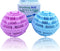 Laundry Balls Set, Eco-Friendly Super Washing Machine Alternative, 2pcs Balls, Pink, Blue