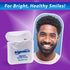 BrightWorks Dental Floss Waxed, 100 Yards (Pack of 4)