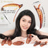 RC ROCHE ORNAMENT 6 Pcs Lay Flat Claw Hair Clips - Women Curved Side Opening Slide Comb Strong Hold No Slip Grip
