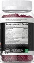 Horbaach Sambucus Black Elderberry Gummies | 60 count | with Zinc and Vitamin C | Vegan, Non-GMO, Gluten free Extract for Adults | Berry Flavor | by Berkshire Labs