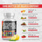 Clean Nutraceuticals Ceylon Cinnamon 3000mg, Turmeric 3000mg, Apple Cider Vinegar 3000mg, Ginseng 2000mg, Berberine