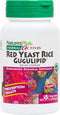 Natures Plus Red Yeast Rice Gugulipid Complex, 450 mg, 60 Vegan Capsules - Cholesterol Support