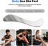VDTEB (Grey-5pcs) Stainless Steel Muscle Scraper Gua Sha Kit and Derma Edge Scraping Tools for Physical Therapy, Deep