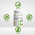Vitamin K2 Supplement 600mcg, 180 Virgin Coconut Oil Softgels, Full Spectrum MK-7 & MK-4, Bone & Immune Support