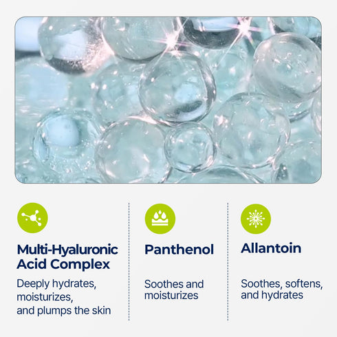 Torriden DIVE-IN Trial Kit - 4 Step Hyaluronic Acid Infused Daily Skincare Regimen with Foam Cleanser, Toner, Serum,