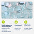 Torriden DIVE-IN Trial Kit - 4 Step Hyaluronic Acid Infused Daily Skincare Regimen with Foam Cleanser, Toner, Serum,