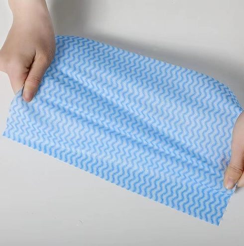 KLEENDOL200 2 Sheet Disposable Cleaning Cloths Disposable Dish Cloths Paper Towels Reusable Household Cleaning Towel