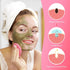 50-Count Compressed Facial Sponges - Reusable Makeup Remover with Storage Container, Portable for Travel, Pink