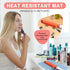 Plus Size Silicone Heat Resistant Mat, Portable Travel Hot Tools Pad Cover for Curling Iron, Flat Iron, Hair Straightener and Other Hair Styling Tools(12.0" x 9.0")