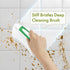 Pack 2 Amazer Scrub Brush for Cleaning Comfort Grip Shower Scrubber Stiff Bristles with Handle Heavy Duty Cleaner Brush
