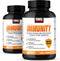 FORCE FACTOR Immunity Booster with Elderberry, 1000mg Vitamin C, Vitamin D, Zinc, Probiotics, Antioxidants, Echinacea,