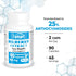 SuperSmart Bilberry Extract - High Strength 25% Anthocyanin Supplement for Eyes, Non-GMO & Gluten Free, 90 Vegetarian