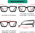Eyekepper 4 Pack Reading Glasses for Women - Oversize Frame Ladies Readers