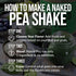 NAKED Nutrition Pea Protein Isolate - Plant Based, Vegan Protein, 15 Servings