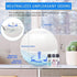 U.S. JACLEAN Daiwa Felicity Aroma Globe Air & Room Revitalizer - White Noise Aromatizer Air Washer Machine with Scented