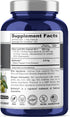 NusaPure Olive Leaf 20% Oleuropein 50:1 Extract, 500 mg Equivalent to 25,000 mg, 200 Veg Caps, Suitable for Vegetarians