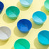 Youngever 9 Pack 10 Ounce Plastic Bowls - Kids Plastic Bowls Set of 9 in Coastal Colors