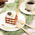 200 Count Disposable Wooden Cutlery Set, 100 Mini Wooden Spoons & 100 Mini Wooden Forks for Parties, Weddings, Camping