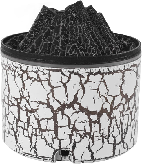 Segrehy 5V 180ml Volcano Diffuser Essential Oil Humidifier Relaxing Auto Shutoff Warm Atmosphere Flame Mist