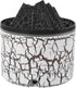 Segrehy 5V 180ml Volcano Diffuser Essential Oil Humidifier Relaxing Auto Shutoff Warm Atmosphere Flame Mist