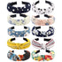 TOBATOBA 10 Pack Knotted Headbands for Women, Floral Bow Knot Twist Turban Headbands