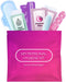 All-in-One Menstrual Kit for Convenience on The Go, Single Period Pack for Travelling, Tweens & Teenagers